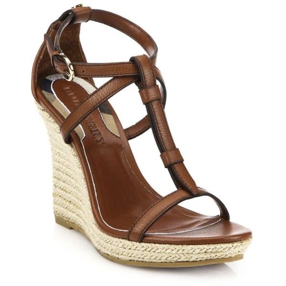 Burberry Wedland wedge sandal